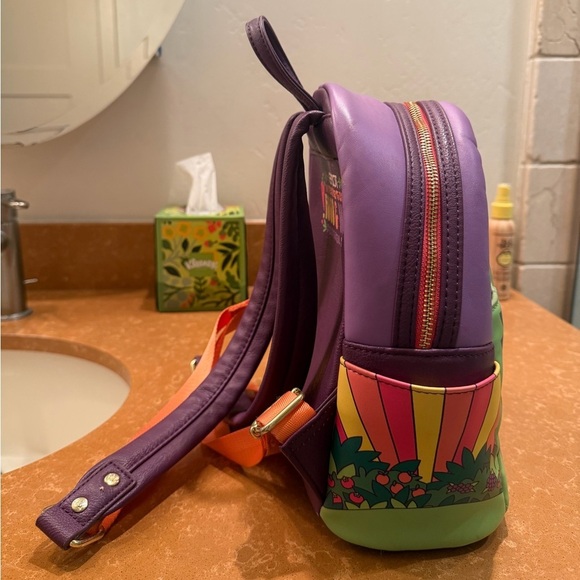 Loungefly Disney EPCOT Food & Wine 2024 Figment Mini Backpack main image 5